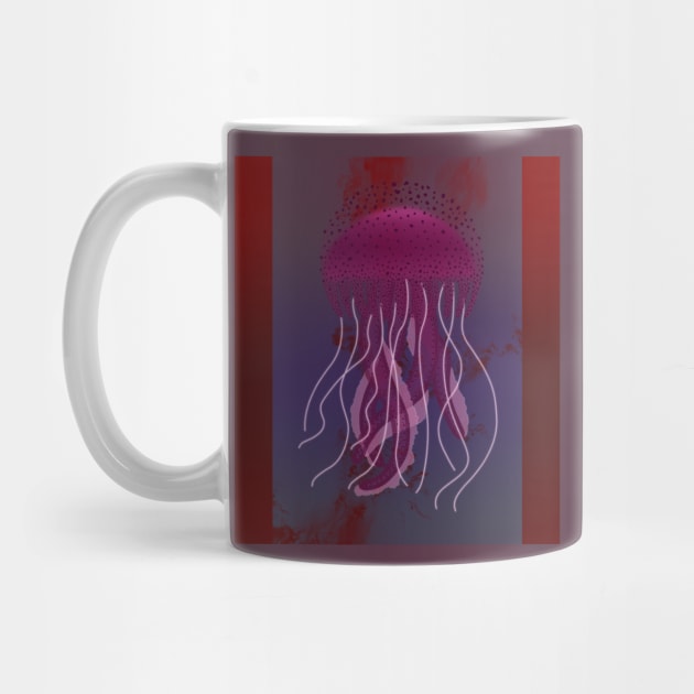 Purple Jellyfish by AnimaSomnia